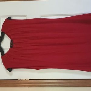 🛑 Essentials by ABS Red XL Sleeveless Blouse 🚔